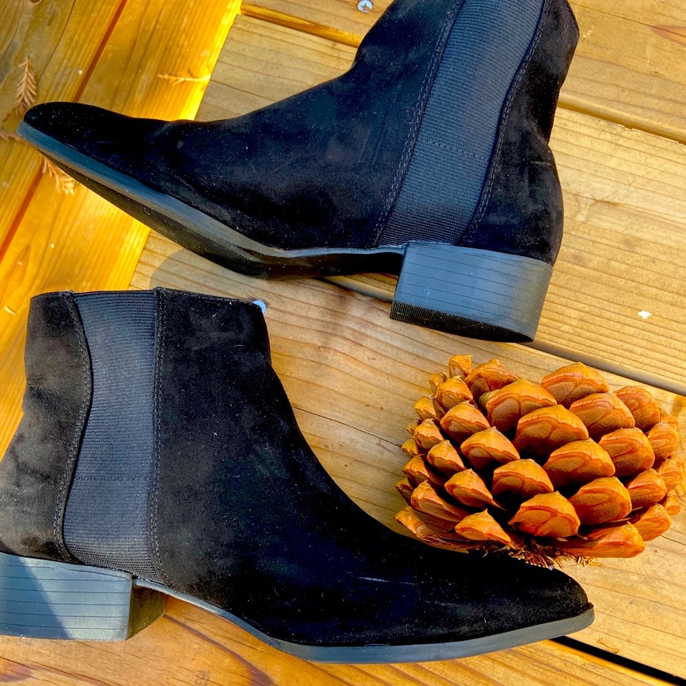 Black booties